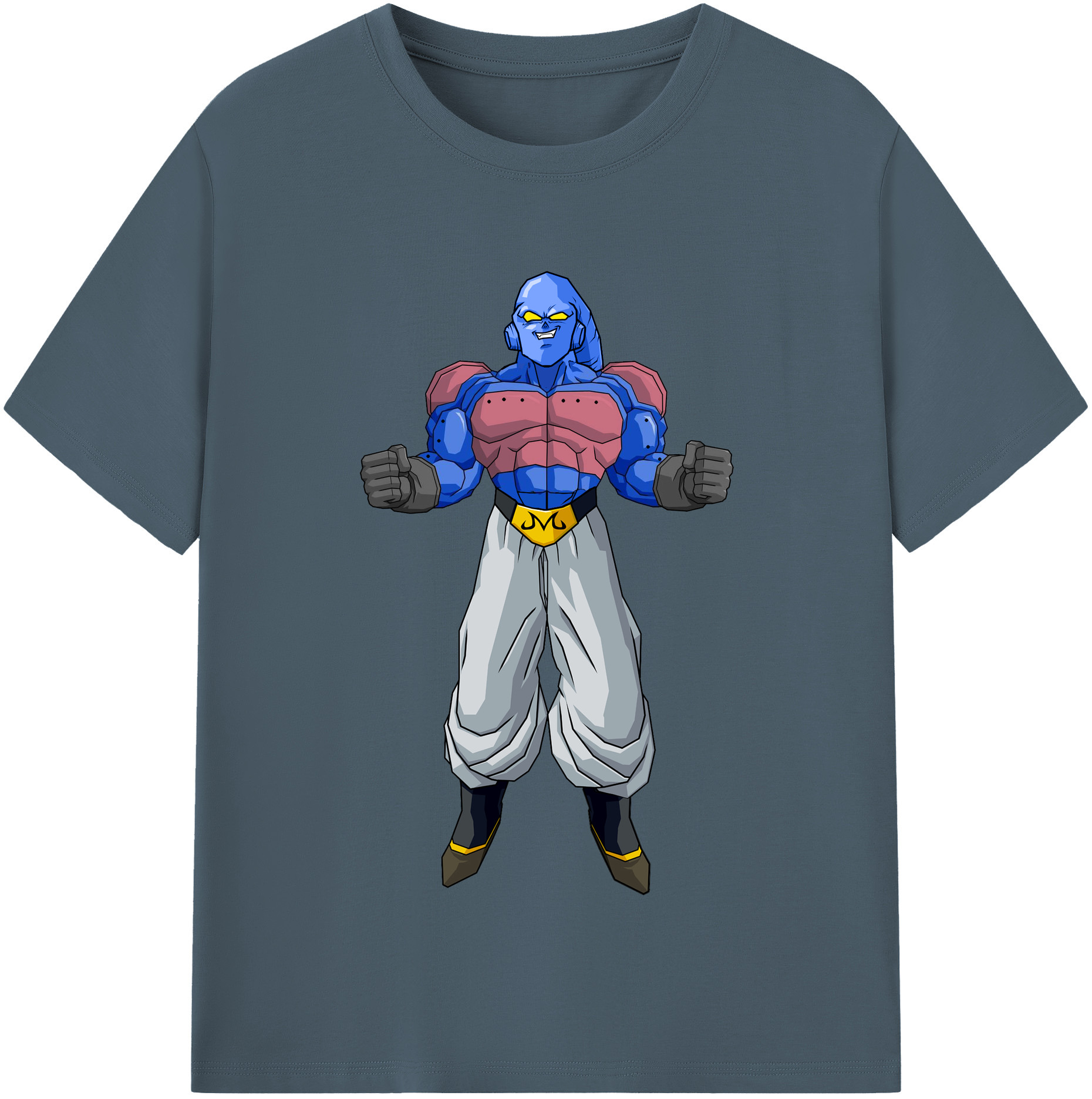 （画像用） ドラゴンボール 魔人ブウ DRAGON BALL Majin Buu 綿100％半袖Tシャツ（フロントプリント）